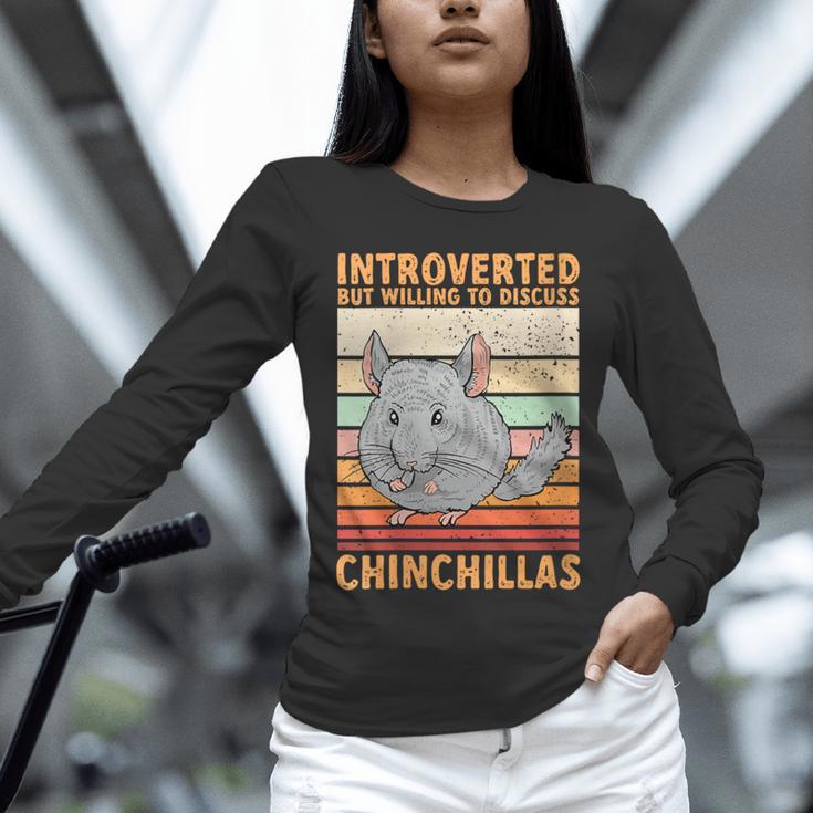 Chinchilla Owner Introvert Chinchilla Unisex Long Sleeve T-Shirt Chinchilla Owner Introvert Chinchilla Unisex Long Sleeve T-Shirt