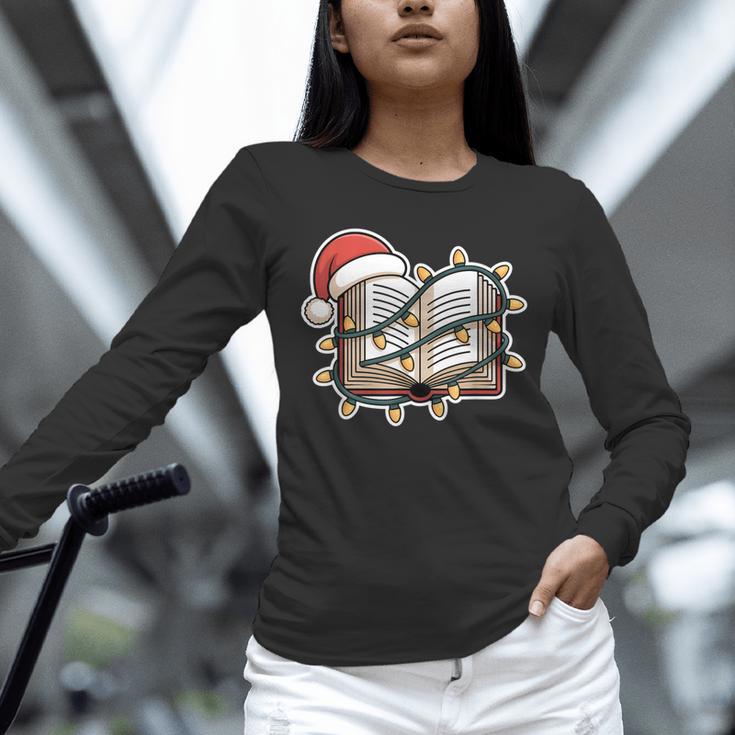 Christmas Book Festive Holiday Xmas Unisex Long Sleeve T-Shirt