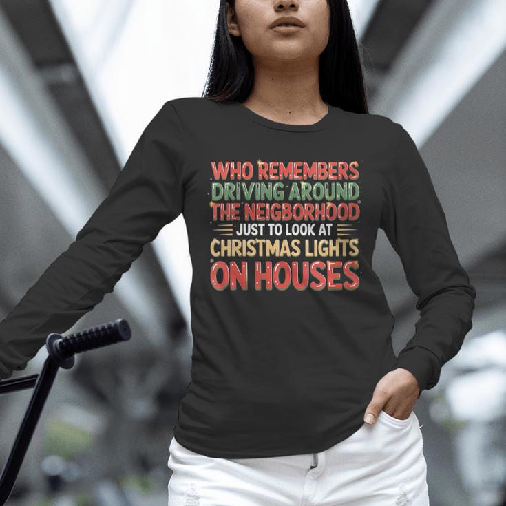 Christmas Lights Nostalgia – Holiday Memory Christmas Spirit Unisex Long Sleeve T-Shirt Christmas Lights Nostalgia – Holiday Memory Christmas Spirit Unisex Long Sleeve T-Shirt