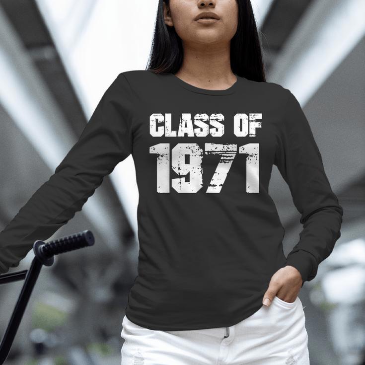 Class Of 1971 High School College Graduation Reunion T-Shirt Unisex Long Sleeve T-Shirt