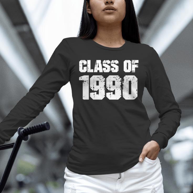 Class Of 1990 High School College Graduation Reunion Unisex Long Sleeve T-Shirt