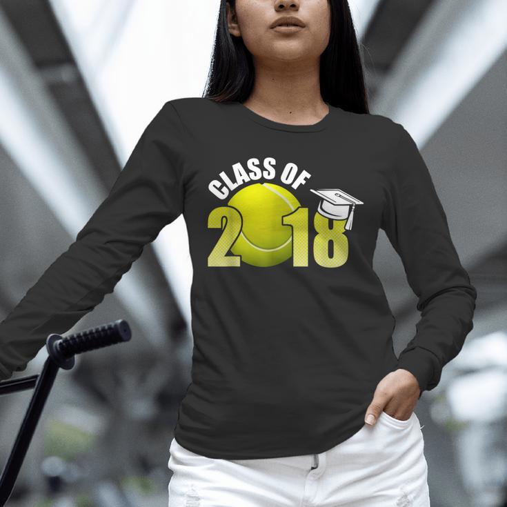 Class Of 2018 Shirts Graduation Senior Tennis Shirt Unisex Long Sleeve T-Shirt