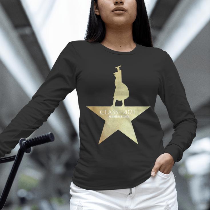 Class Of 2021 Senior Year Musical Style Graduation For Grad Unisex Long Sleeve T-Shirt
