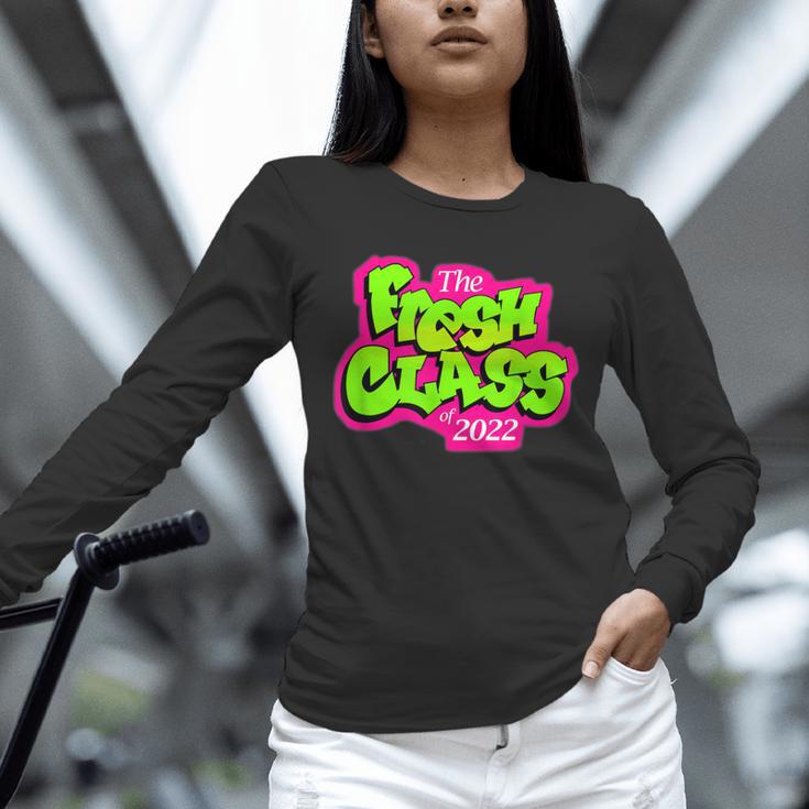 Class Of 2022 Future Fresh Senior 90's TV Style Graduation Unisex Long Sleeve T-Shirt