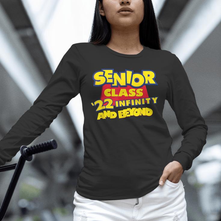 Class Of 2022 Senior 2000s Animated Movie Style Graduation Unisex Long Sleeve T-Shirt