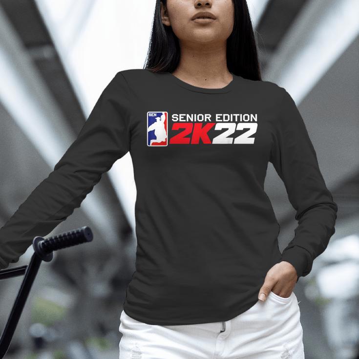 Class Of 2022 Senior Year Gamer Style Graduation For Grad Unisex Long Sleeve T-Shirt