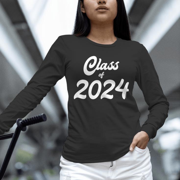 Class Of 2024 Shirt Graduation Her Women Senior Class Unisex Long Sleeve T-Shirt