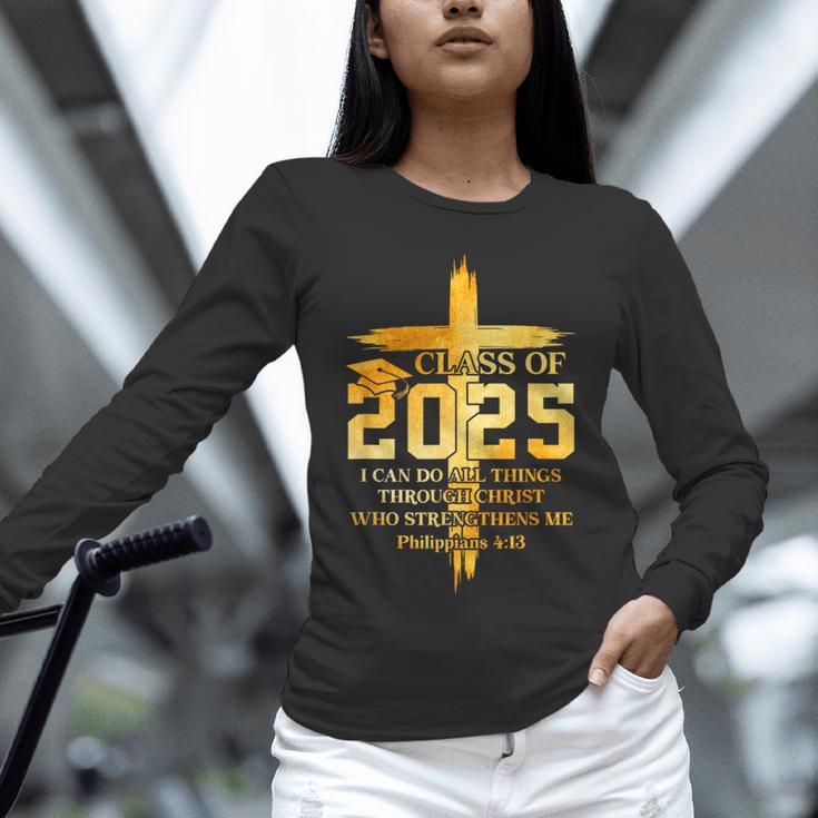 Class Of 2025 Christian Graduation Senior Graduate Men Women Unisex Long Sleeve T-Shirt