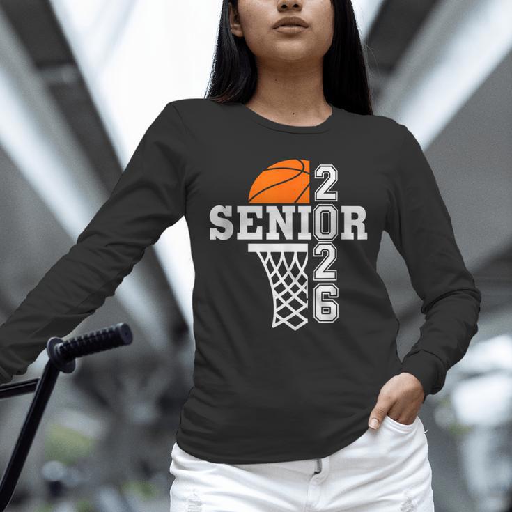 Class Of 2026 Basketball Senior 26 Player Team Graduation Unisex Long Sleeve T-Shirt