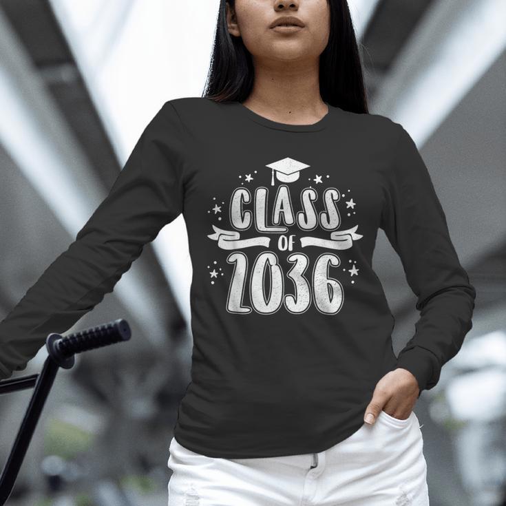 Class Of 2036 Last First Day Of School Graduation Men Women Unisex Long Sleeve T-Shirt