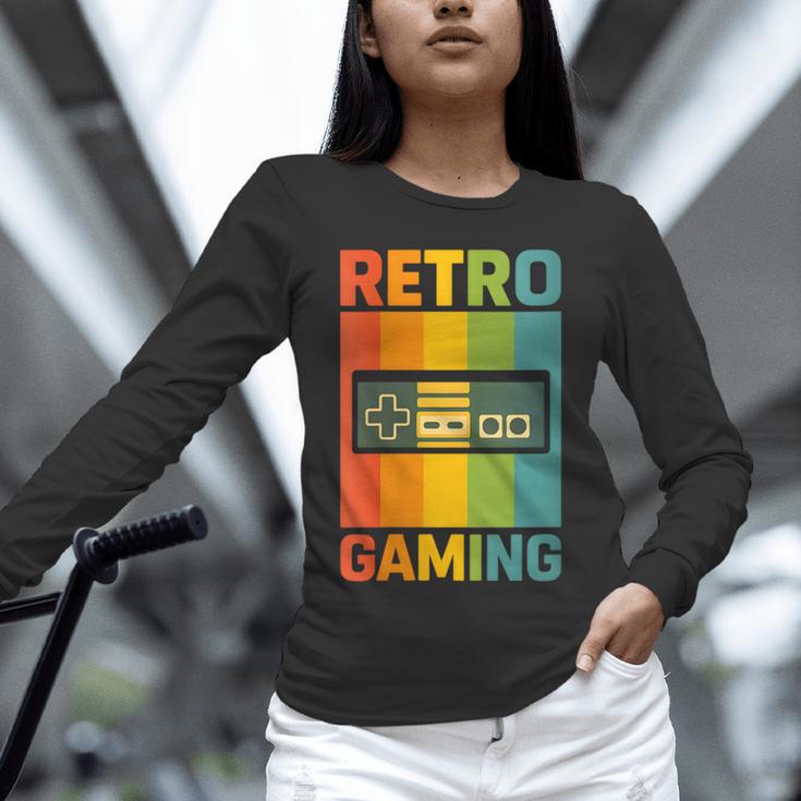 Classic Retro Gaming Nostalgia Unisex Long Sleeve T-Shirt