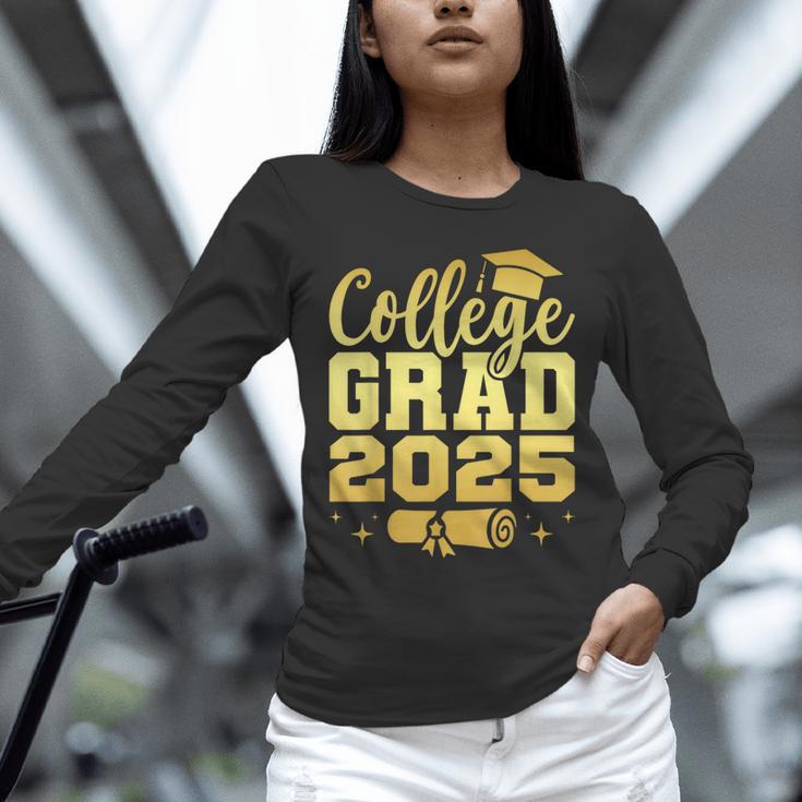 College Grad Class Of 2025 Senior Graduate Graduation Unisex Long Sleeve T-Shirt