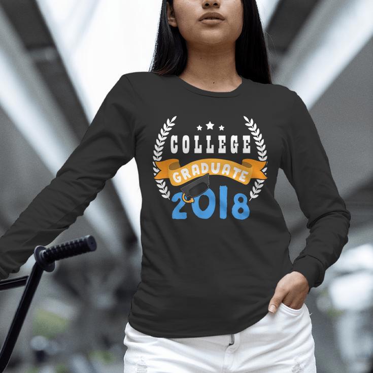 College Graduation Shirts Graduate Grad 2018 Unisex Long Sleeve T-Shirt