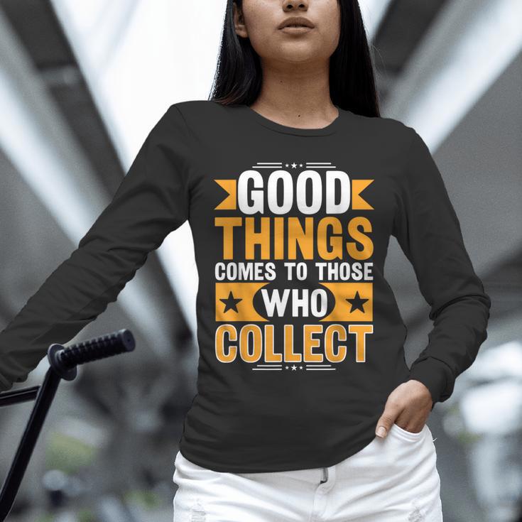 Comic Book Collector Meme Quote Unisex Long Sleeve T-Shirt