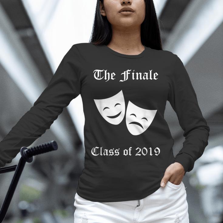 Cool Theater Graduation Tshirt Tragedy And Comedy Masks Unisex Long Sleeve T-Shirt