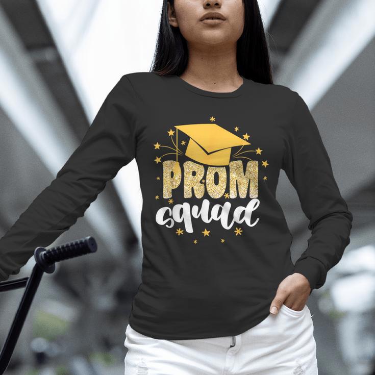 Cool Prom Squad 2025 Prom Graduation Party Matching 2025 Unisex Long Sleeve T-Shirt