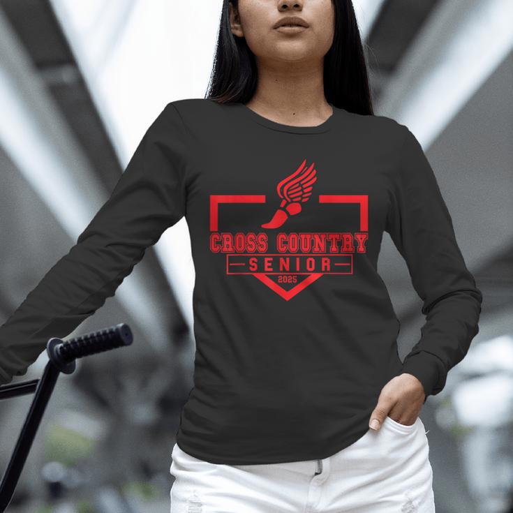 Cross Country Senior Night Senior 2025 Graduation Party 7 Unisex Long Sleeve T-Shirt