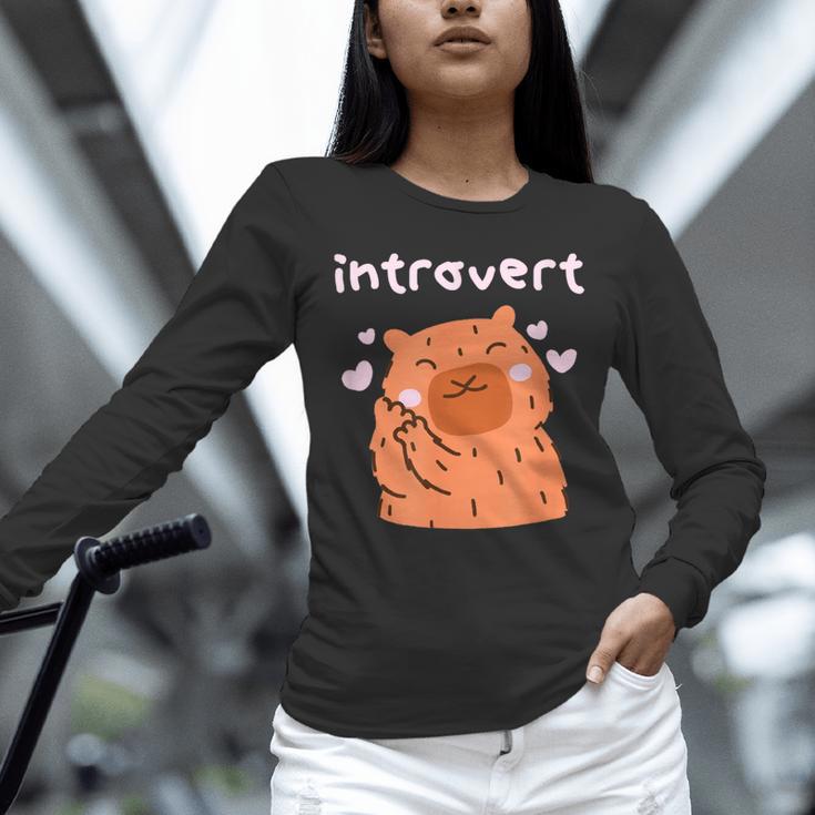 Cute Introvert Graphic Tee Unisex Long Sleeve T-Shirt Cute Introvert Graphic Tee Unisex Long Sleeve T-Shirt