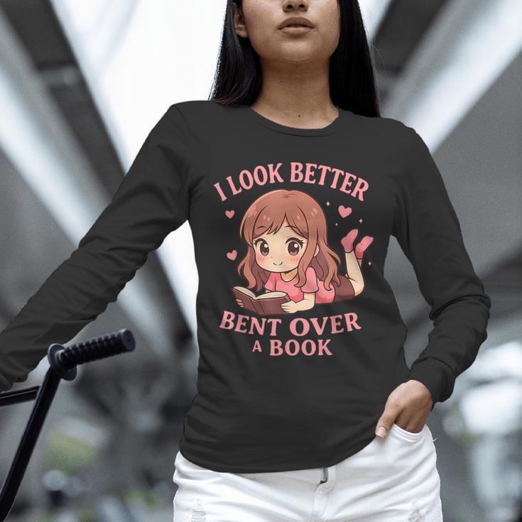 Cute Reading Outfit Book Lover Tee For Women Who Read Unisex Long Sleeve T-Shirt