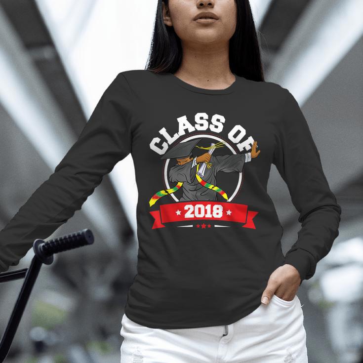 Dabbing Graduation Class Of 2018 TShirt History Month Unisex Long Sleeve T-Shirt