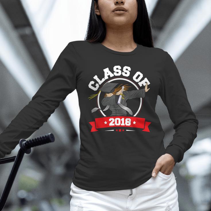 Dabbing Graduation Class Of 2018 Women Unisex Long Sleeve T-Shirt