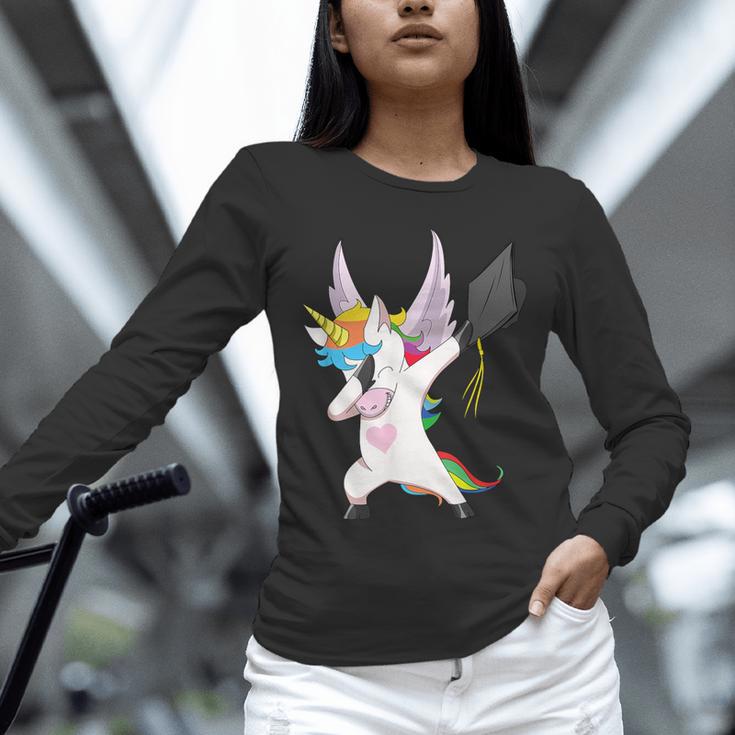 Dabbing Unicorn Graduation Class Of 2019 Women Unisex Long Sleeve T-Shirt