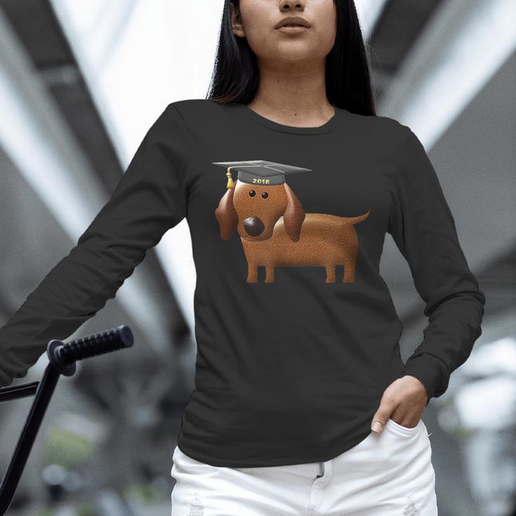 Dachshund Graduation 2018 Dog Graduation Shirt For Men Women Kids Unisex Long Sleeve T-Shirt