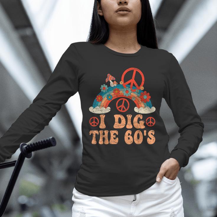 I Dig The 60s Aesthetic Nostalgia 1960's Retro 60s Party Unisex Long Sleeve T-Shirt