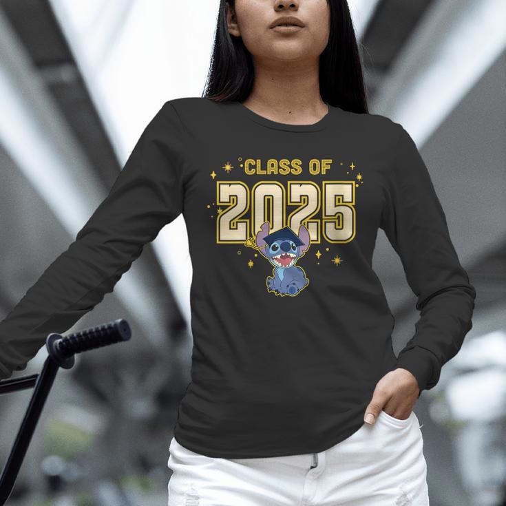 Disney Lilo & Stitch Graduation 2025 Stitch Collegiate Unisex Long Sleeve T-Shirt