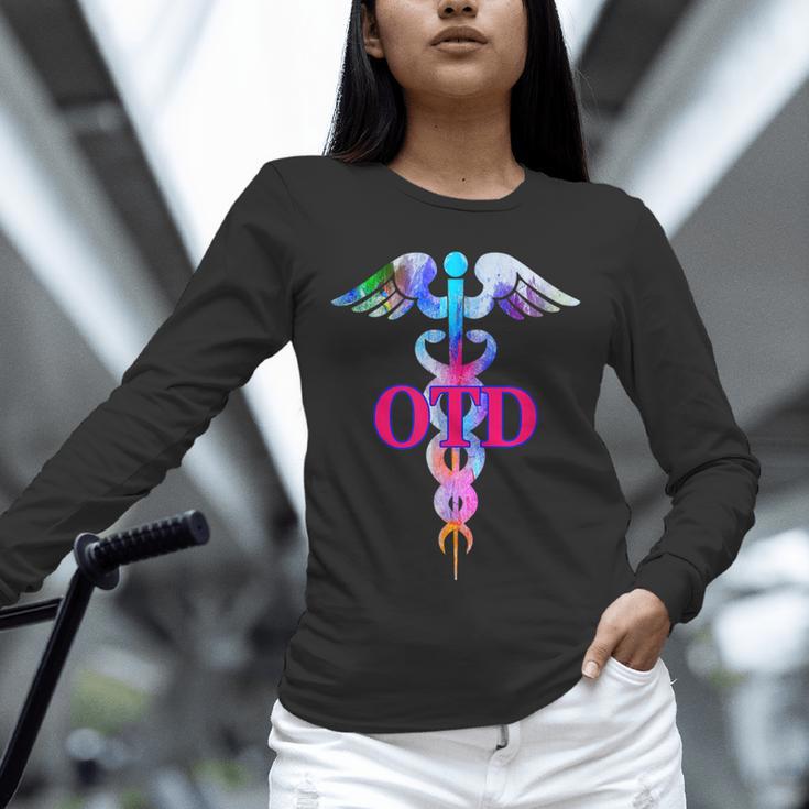 Doctor Of Occupational Therapy OTD Caduceus Graduation Unisex Long Sleeve T-Shirt