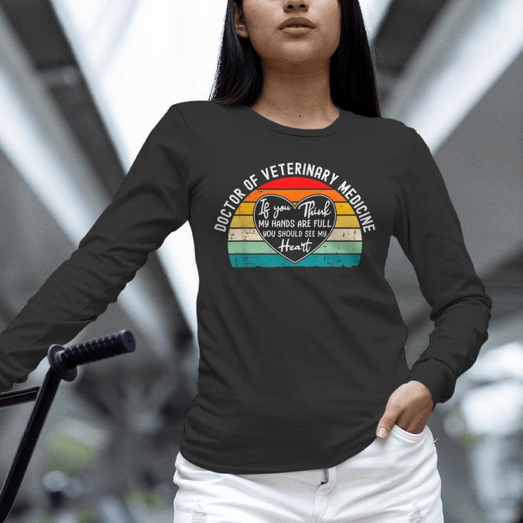 Doctor Of Veterinary Medicine DVM Graduation Appreciation Unisex Long Sleeve T-Shirt
