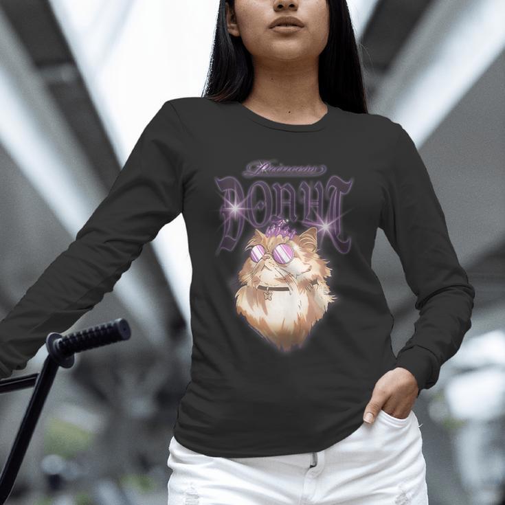 Dungeon Crawler Carl Airbrushed Princess Donut Series Book Unisex Long Sleeve T-Shirt Dungeon Crawler Carl Airbrushed Princess Donut Series Book Unisex Long Sleeve T-Shirt