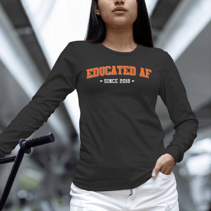 Educated AF 2018 Graduation Unisex Long Sleeve T-Shirt