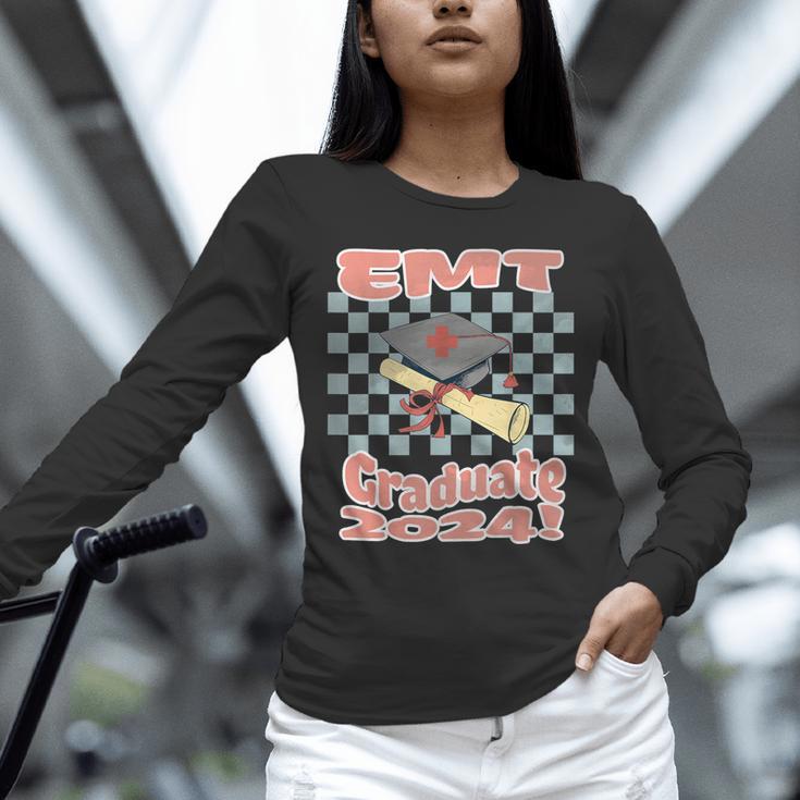 EMT Graduation Class Of 2024 Emergency Medical Tech Medic Unisex Long Sleeve T-Shirt