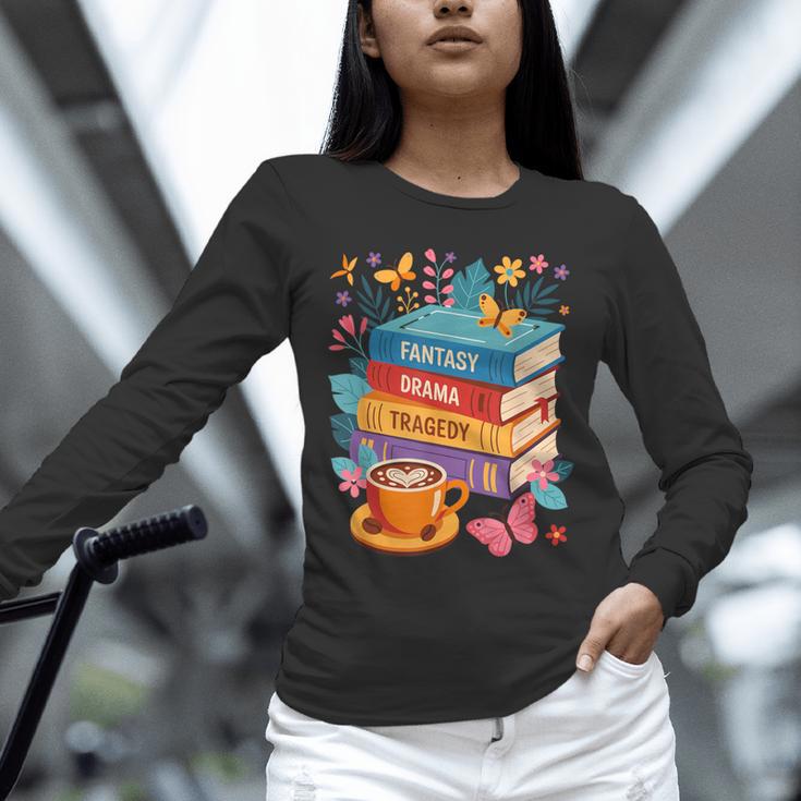 Fantasy Drama Tragedy Books Subtle Anti-Trump Unisex Long Sleeve T-Shirt Fantasy Drama Tragedy Books Subtle Anti-Trump Unisex Long Sleeve T-Shirt