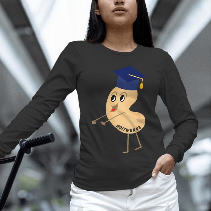 Flossing Cashew OIT For Tree Nut OIT Graduation Unisex Long Sleeve T-Shirt