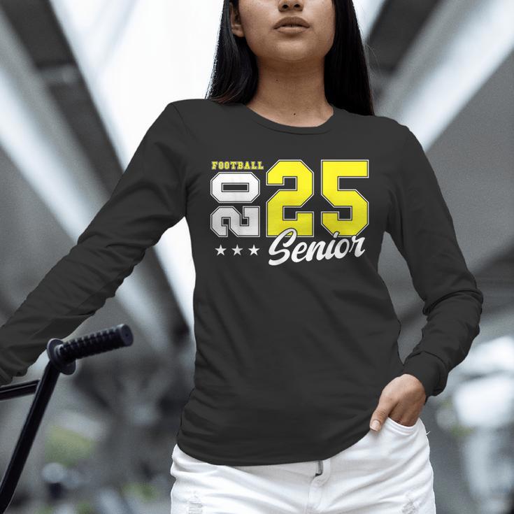 Football Senior Night Football Senior 2025 Graduation 55 Unisex Long Sleeve T-Shirt