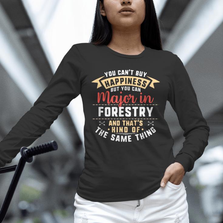 Forestry Major Student Shirt Graduation College Unisex Long Sleeve T-Shirt