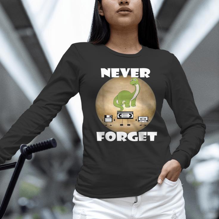 Never Forget Women Men Never Forget Men Nostalgia Unisex Long Sleeve T-Shirt