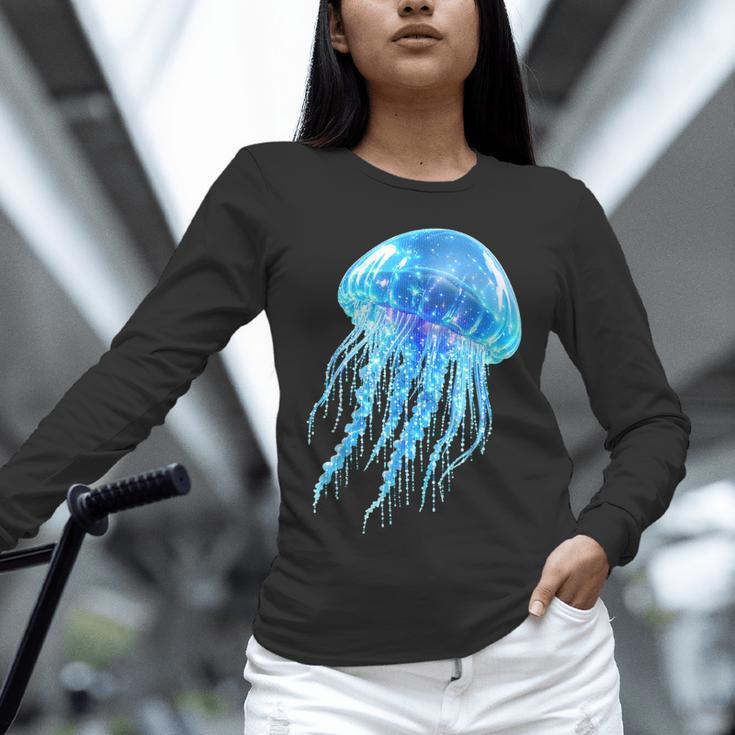 Frutiger Aero Y2K Jellyfish Unisex Long Sleeve T-Shirt Frutiger Aero Y2K Jellyfish Unisex Long Sleeve T-Shirt
