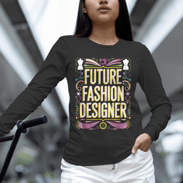 Future Fashion Er Graduation School Toddler Women Men Unisex Long Sleeve T-Shirt