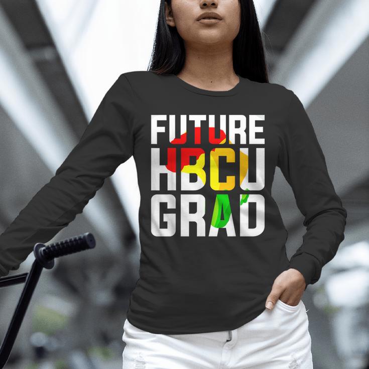 Future HBCU Graduate Afro Girls College Graduation Unisex Long Sleeve T-Shirt