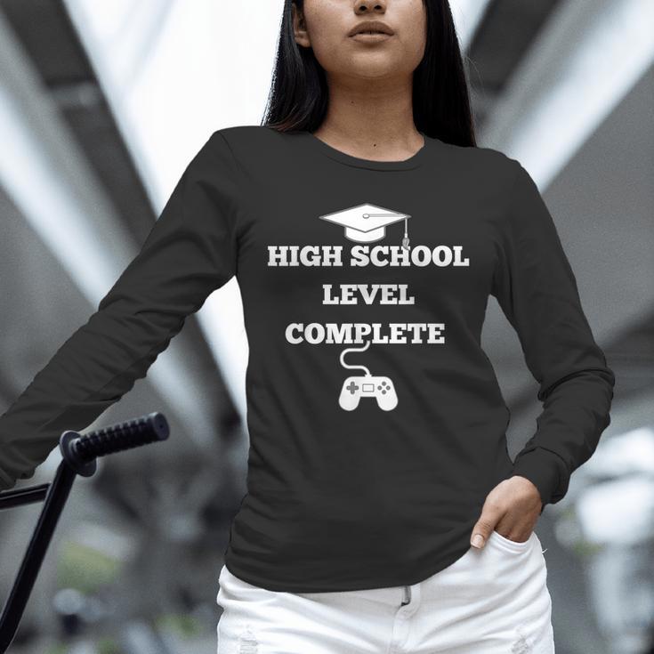 Gamer High School Graduation Shirt Grad Video Tee Unisex Long Sleeve T-Shirt