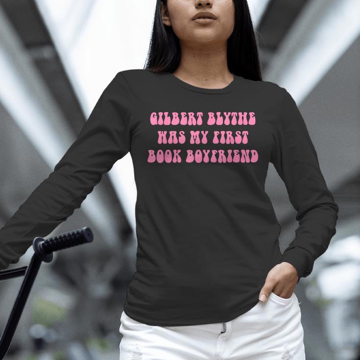 Gilbert Blythe Was My First Book Boyfriend Quote Unisex Long Sleeve T-Shirt Gilbert Blythe Was My First Book Boyfriend Quote Unisex Long Sleeve T-Shirt