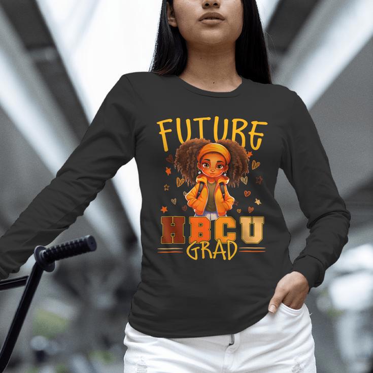 Girl Future HBCU Graduate Afro College Graduation Kids Unisex Long Sleeve T-Shirt