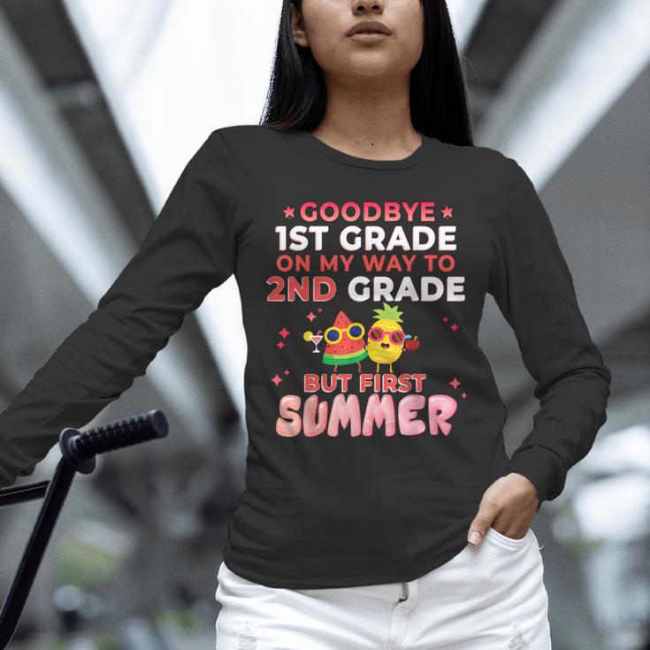 Goodbye 1st Grade Graduation To 2nd Grade Hello Summer Unisex Long Sleeve T-Shirt