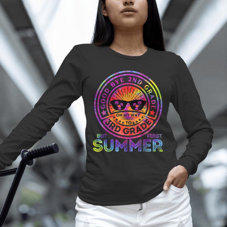 Goodbye 2nd Grade Graduation To 3rd Grade First Summer Kids Unisex Long Sleeve T-Shirt