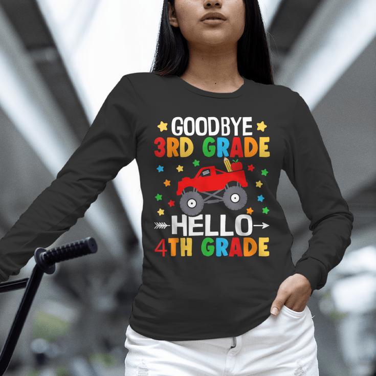 Goodbye 3rd Grade Hello 4th Grade Graduation 2024 Unisex Long Sleeve T-Shirt