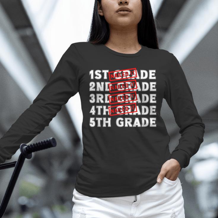 Goodbye 4th Grade Graduation Last Day School Hello 5th Grade Unisex Long Sleeve T-Shirt