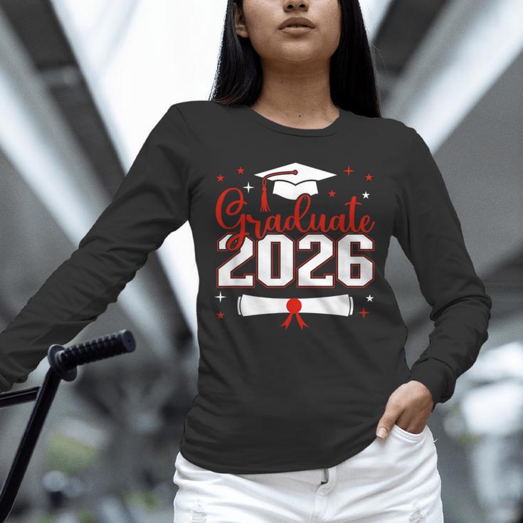 Graduate 2026 For Class Of 2026 Graduation Unisex Long Sleeve T-Shirt